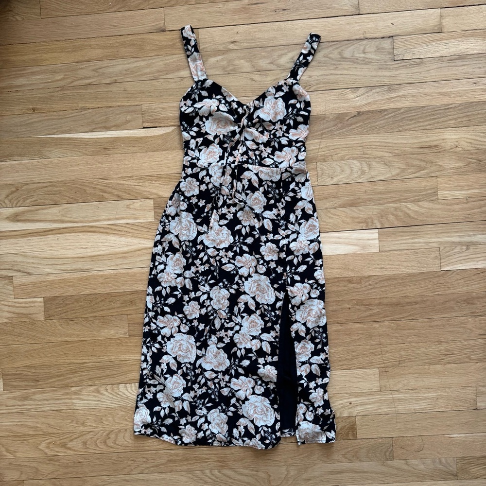 A&F Floral Midi Dress